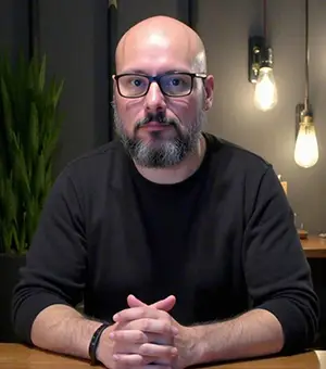 Foto do fundador da Pivetta Web Design