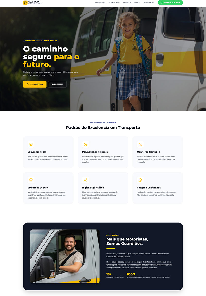 Layout do Modelo Guardian